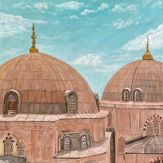 Original painting of Hagia Sophia