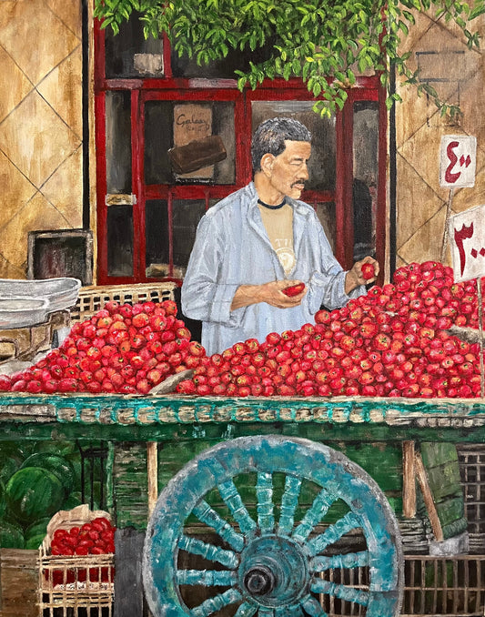 ”The Fruit Seller” Prints